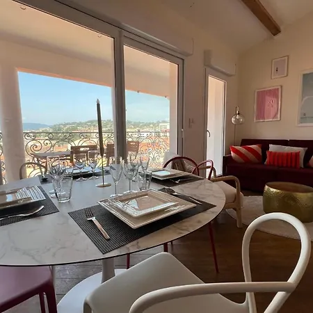 Immogroom - Terrace With Sea View - Ac - Suquet - 5 Min From The カンヌ